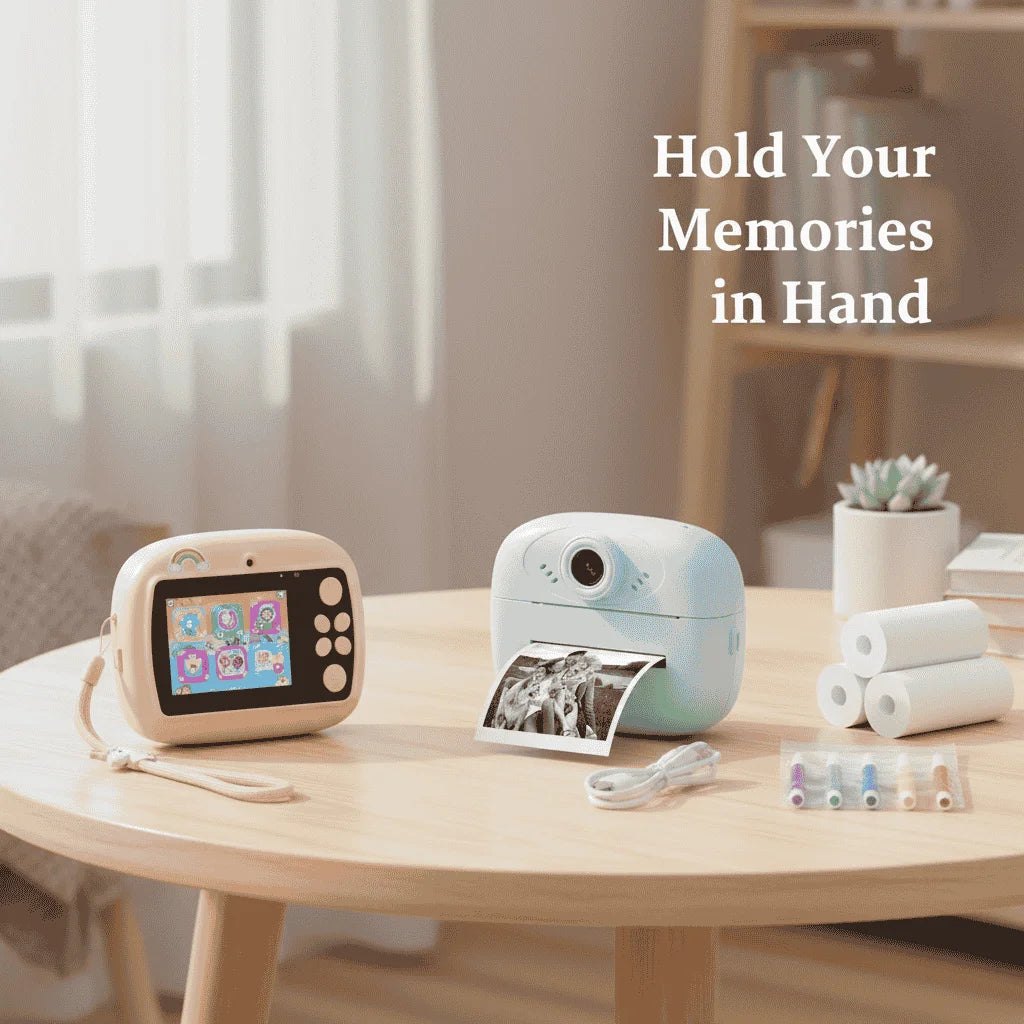 Instant Digital Print Camera For Kids