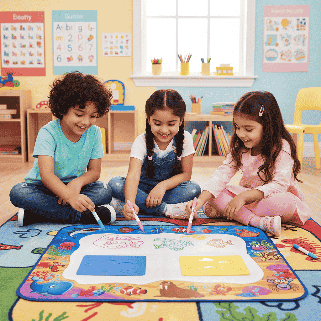 Magic Doodle Mat for Kids – Water Drawing & Learning Fun