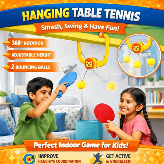 Hanging Table Tennis Portable Paddles Game- 1 & 2 player
