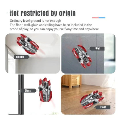RC Wall Climbing Car – Gravity-Defying Remote Control Stunt Car with LED Lights