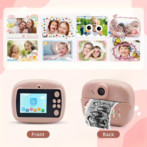 Mini Camera Printer – Instant Digital Camera & Printer for Kids