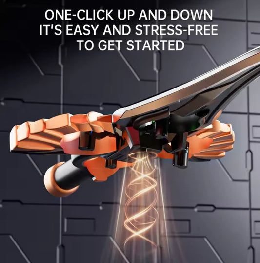 2.4G RC Sword Flying Aircraft Model – Remote Control Stunt Flying Drone with LED Lights