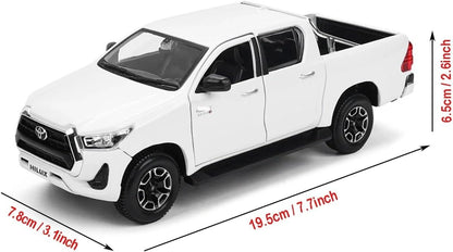 Exquisite Diecast Toyota Hilux Model Car – Premium Alloy Collectible (1:27 Scale)