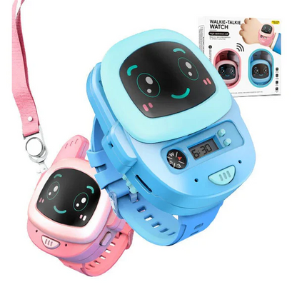 Kids Walkie Talkie Watch – Two-Way Radio with Flashlight & Compass