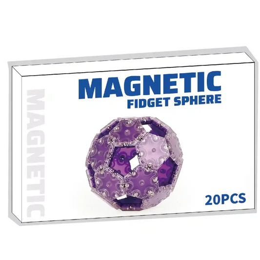 Magnetic Fidget Sphere – 20 Pcs Magnetic Puzzle Toy
