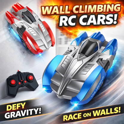 RC Wall Climbing Car – Gravity-Defying Remote Control Stunt Car with LED Lights