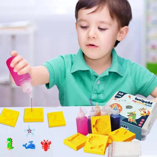 Magical Waterscape – DIY Elf Water Gel Molding Toy for Kids