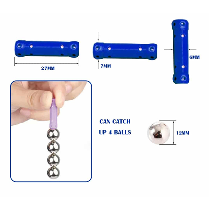 Master Magnetic Construction Set – 63 Pcs Building Toy for Kids