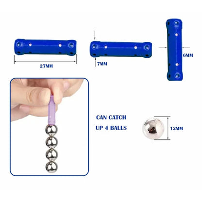Master Magnetic Construction Set – 63 Pcs Building Toy for Kids