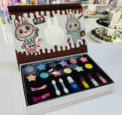 Stitch Kids Makeup Set – 20-Piece Beauty Kit with Mirror & Carry Case