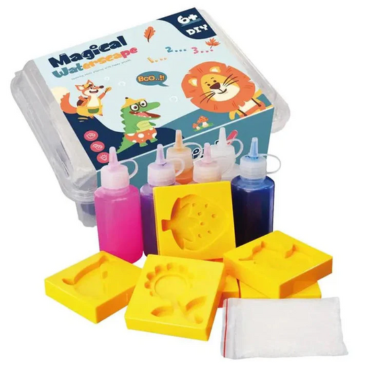 Magical Waterscape – DIY Elf Water Gel Molding Toy for Kids