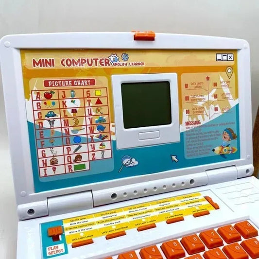 Kids English Learning Laptop – Educational Toy Computer with Interactive Activities
