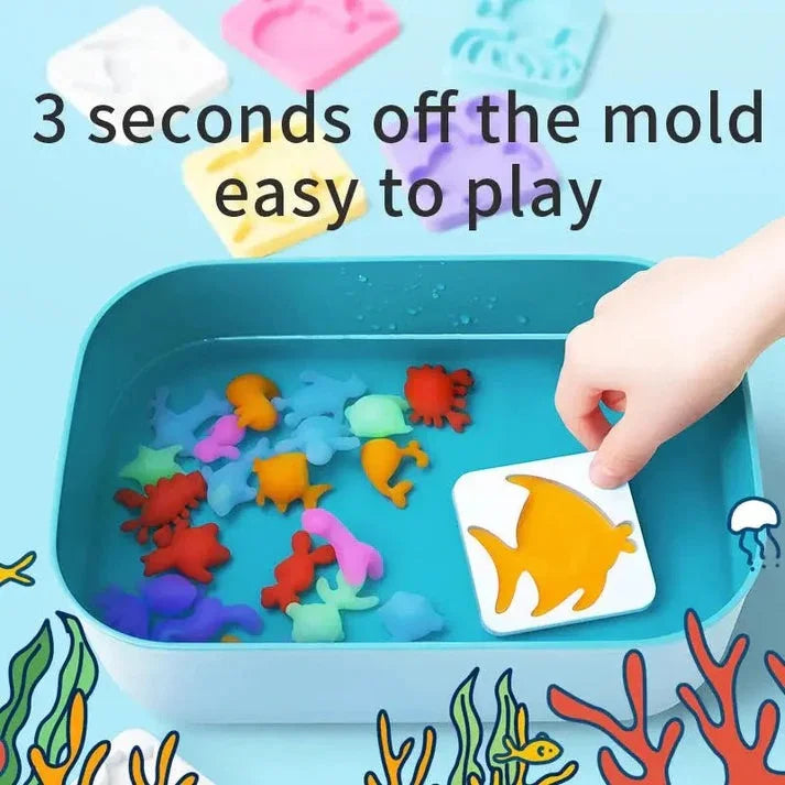 Magical Waterscape – DIY Elf Water Gel Molding Toy for Kids