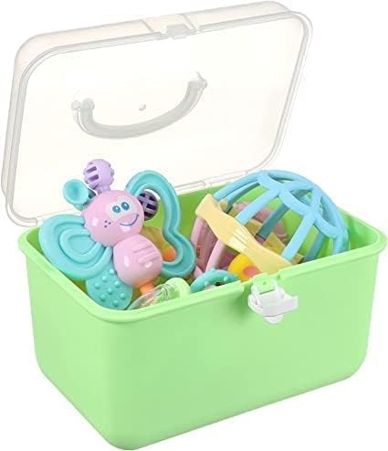 Baby Rattle Toy Set – Assorted Shapes Colorful Infant Sensory Rattles