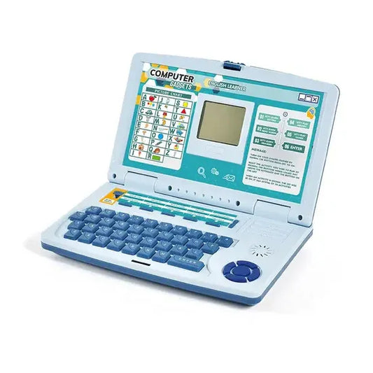 Kids English Learning Laptop – Educational Toy Computer with Interactive Activities