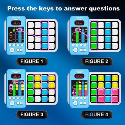Phalanx Multifunction Logic Puzzle Electronic Game – LED Brain Training Puzzle Toy