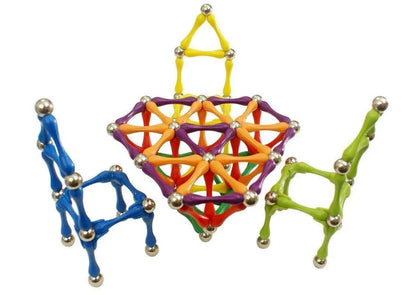 Master Magnetic Construction Set – 63 Pcs Building Toy for Kids