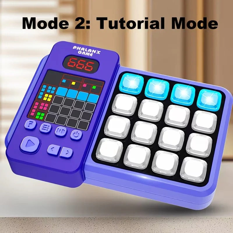Phalanx Multifunction Logic Puzzle Electronic Game – LED Brain Training Puzzle Toy
