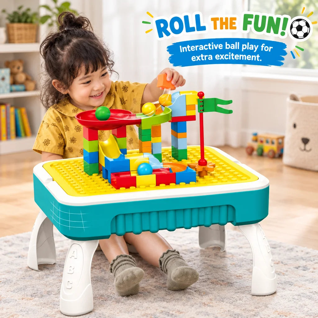 2-in-1 Multi-functional Blocks Creative Table