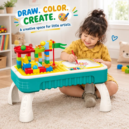 2-in-1 Multi-functional Blocks Creative Table