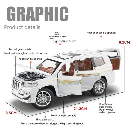 Diecast 1:24 Land Cruiser Prado