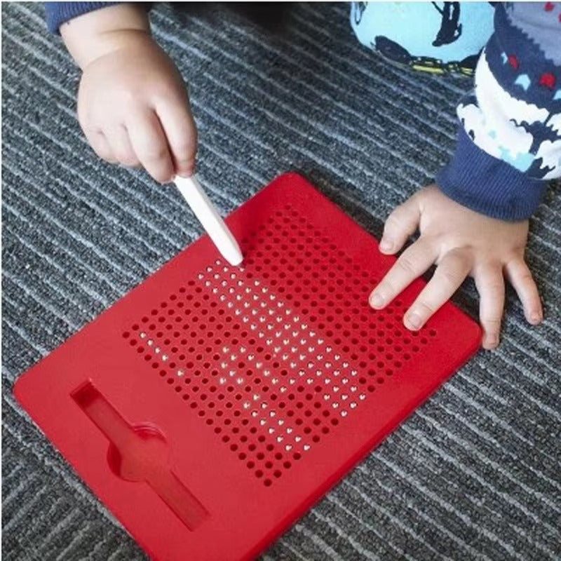 Portable Magnetic Doodle Board for Kids – Educational Sketch Pad with Pen