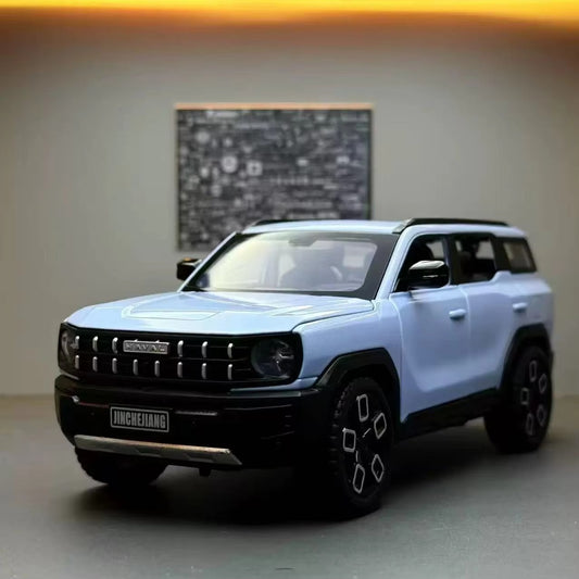 1:24 Haval X-DOG Alloy SUV Diecast Model – Sound & Light Off-Road Car Toy