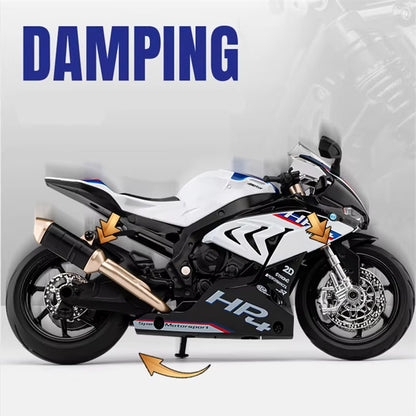 Diecast 1:12 BMW HP4 Motorcycle Model