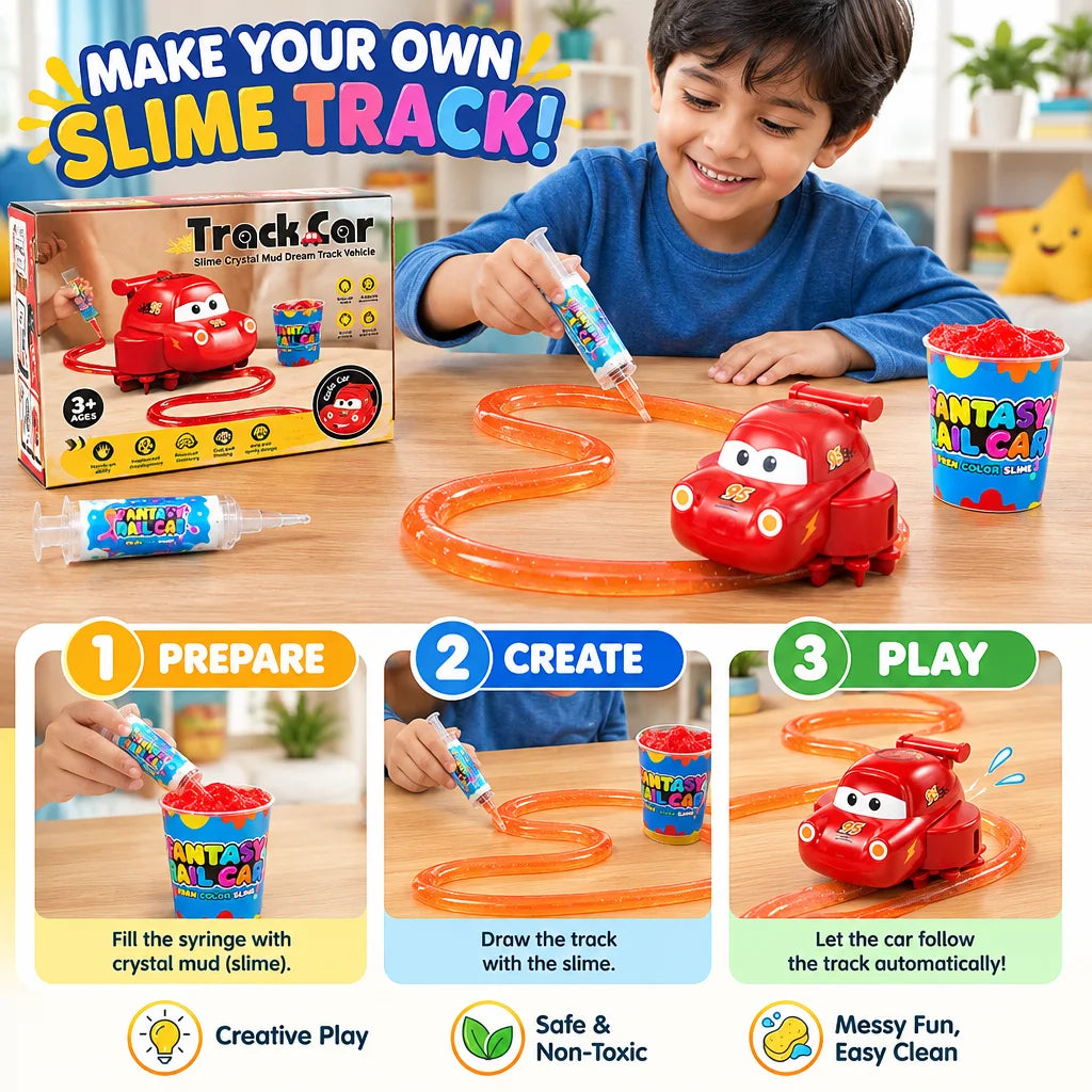 DIY Slime Track Car