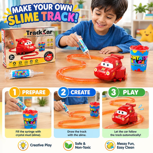 DIY Slime Track Car