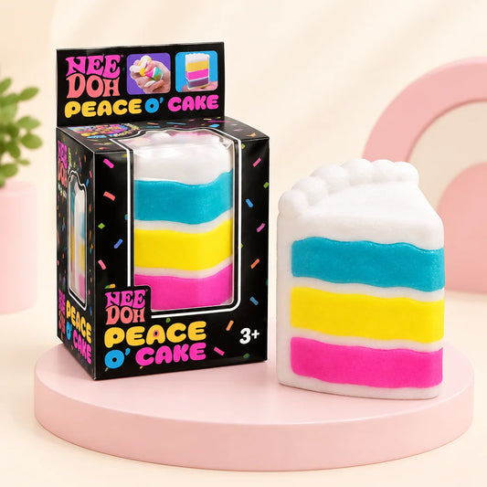 NeeDoh Peace O Cake Sensory Squeeze