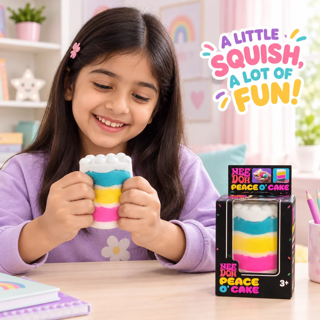 NeeDoh Peace O Cake Sensory Squeeze