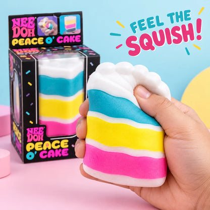 NeeDoh Peace O Cake Sensory Squeeze