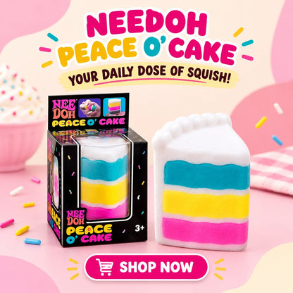 NeeDoh Peace O Cake Sensory Squeeze