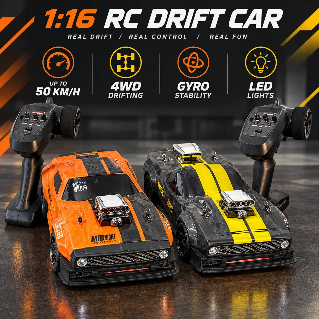 4WD 1:16 High-Speed RC Drift Car 50KM/H