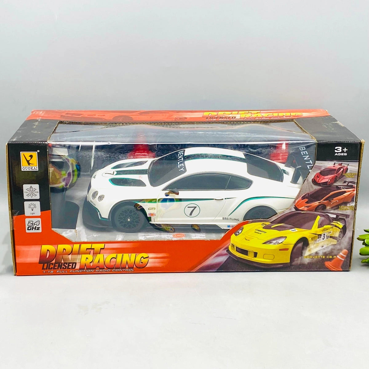 1:18 RC Licensed Bentley Continental GT3 Drift Car