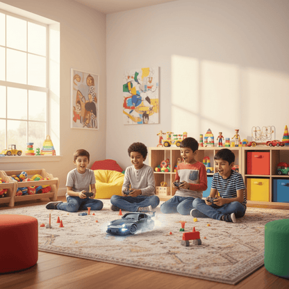 1.24 Scale High-Speed Porsche 4WD RC Drift Car 20KMH