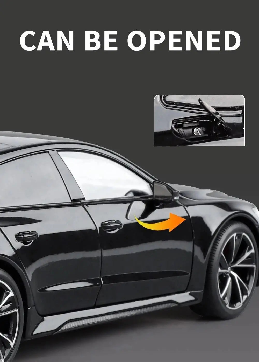 1:18 Diecast Audi RS 7 Sportback Model With Remote