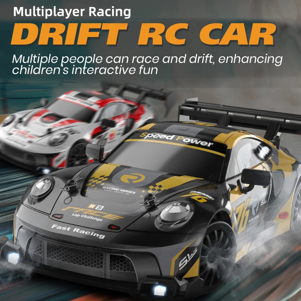 1.24 Scale High-Speed 4WD RC Drift Car 20KMH