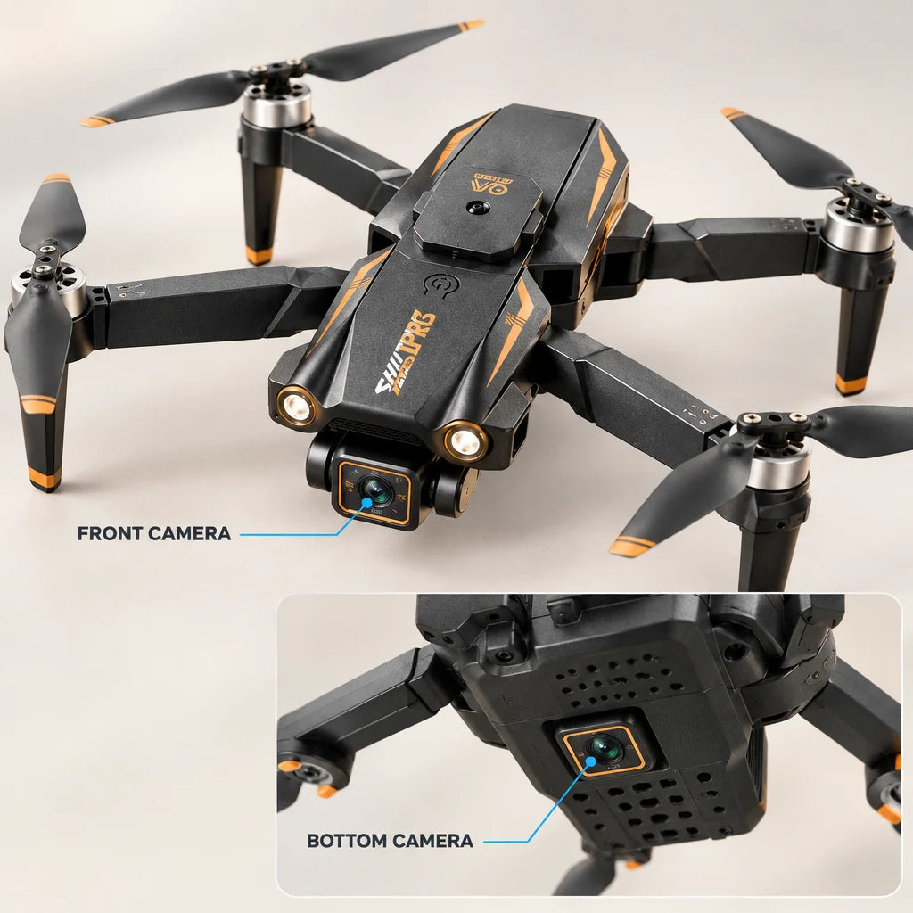 S26 Pro 4K Dual Camera Drone with 360° Obstacle Avoidance