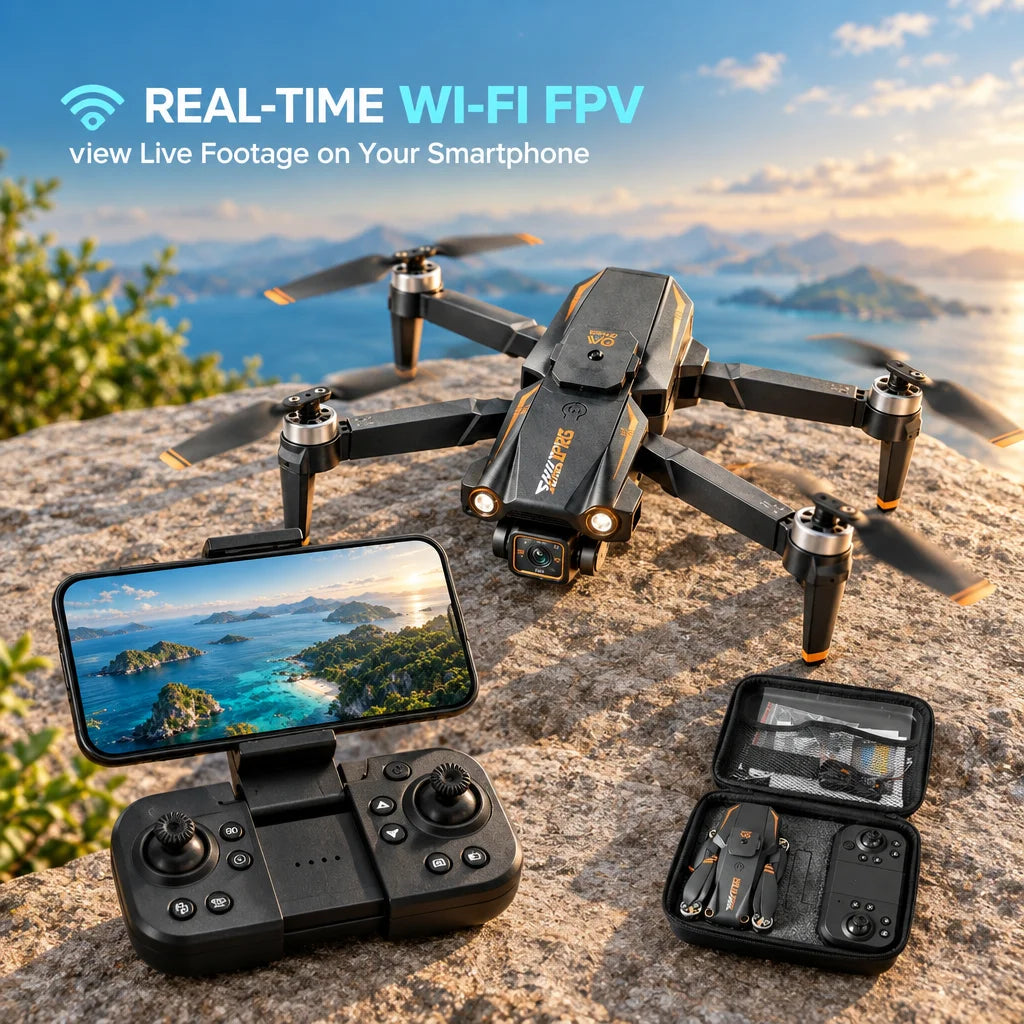 S26 Pro 4K Dual Camera Drone with 360° Obstacle Avoidance