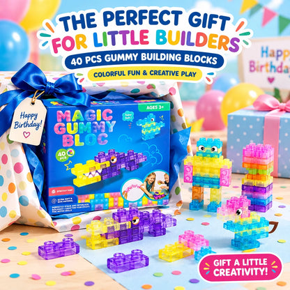Soft Gummy Building Blocks