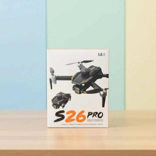 S26 Pro 4K Dual Camera Drone with 360° Obstacle Avoidance