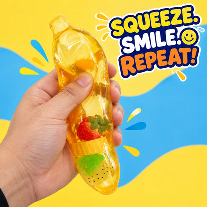 Squeezy Banana Stress Relief Squishy