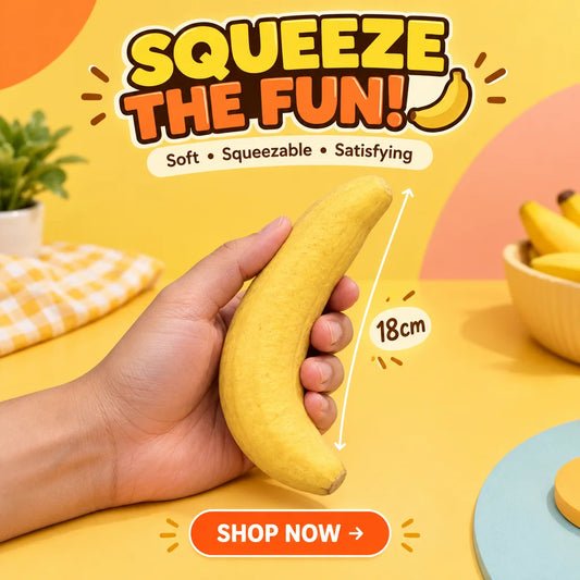 Squeezy Banana Squishy
