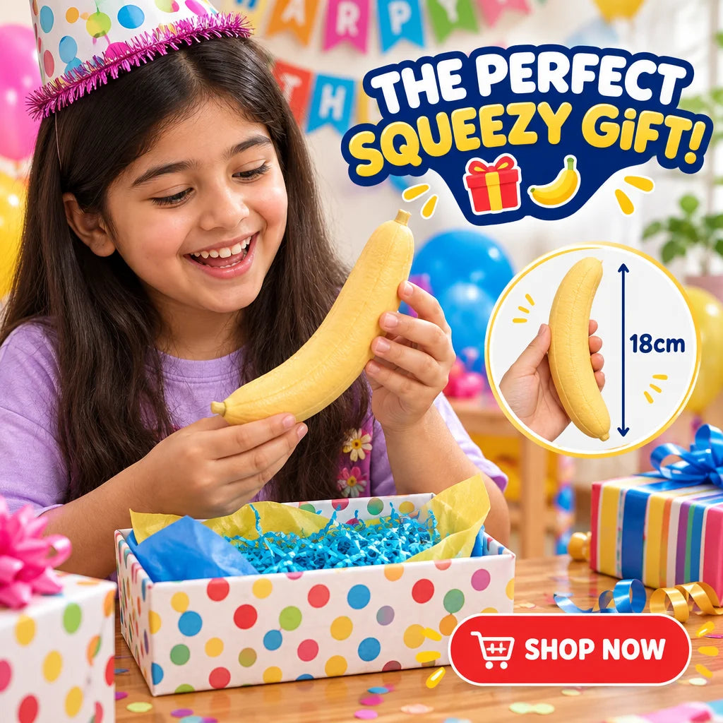 Squeezy Banana Squishy
