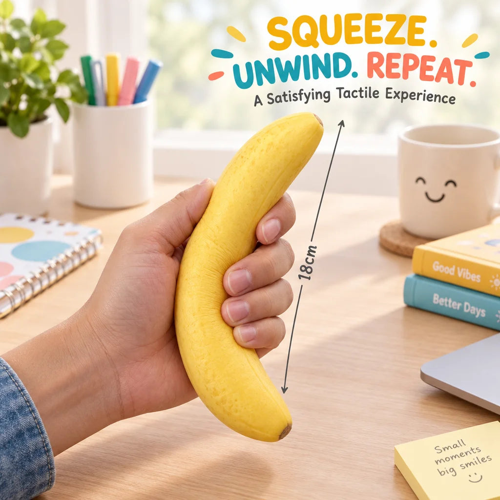 Squeezy Banana Squishy
