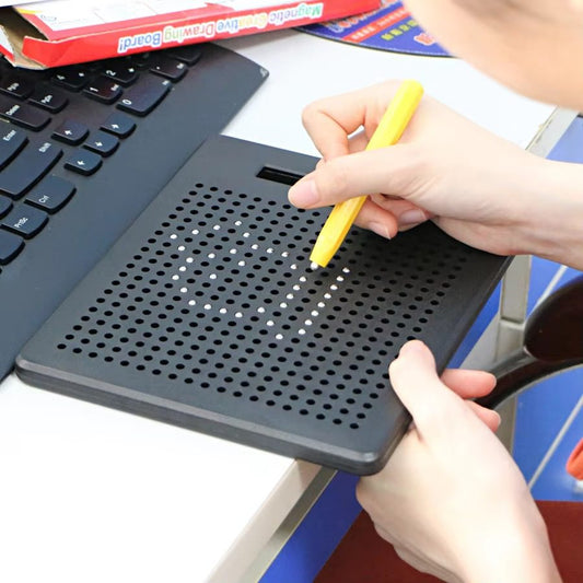 Portable Magnetic Doodle Board for Kids – Educational Sketch Pad with Pen