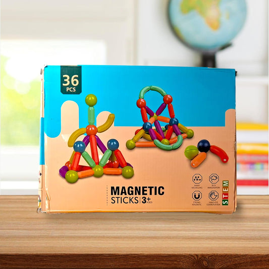 36-Piece Magnetic Building Toys for Kids – Creative & Educational Block Set for Boys & Girls